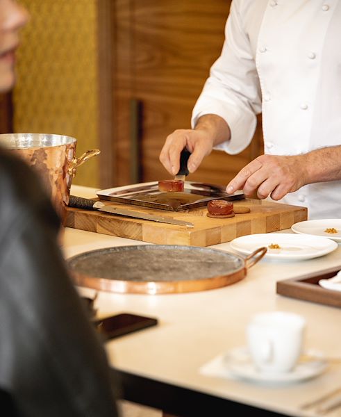 Andrea Tortora at the Palais Royal in Paris