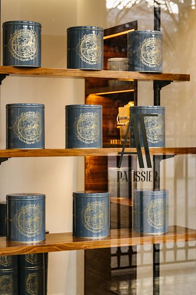 Andrea Tortora at the Palais Royal in Paris